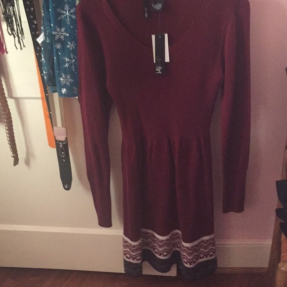 Ultra Flirt Dresses & Skirts - Red sweaterdress